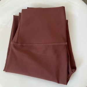 Alo Leggings XS Brown